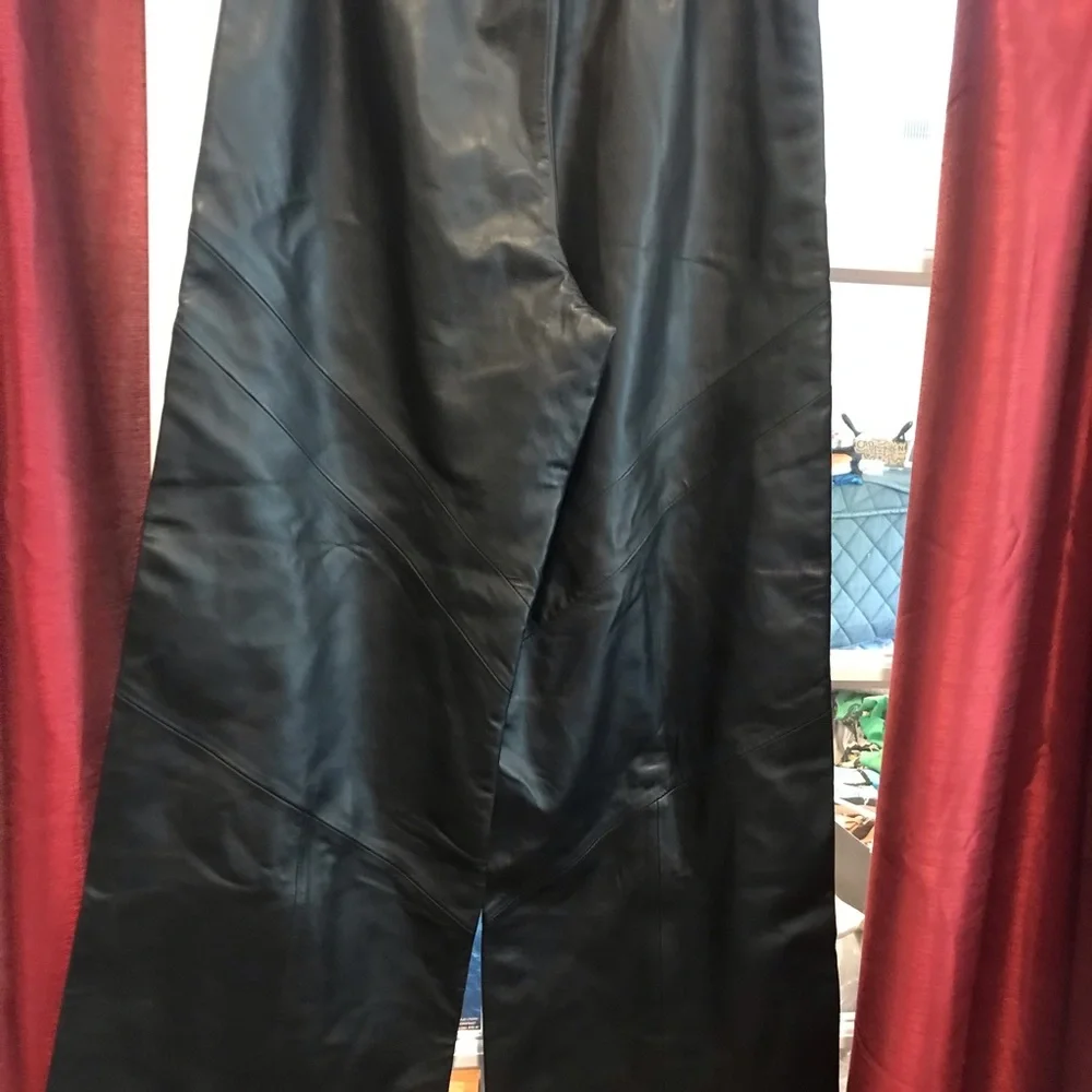 French Connection leather pants - Picture 4 of 9